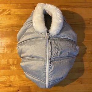 Petit Coulou winter car seat cover.